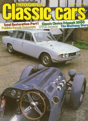 THOROUGHBRED & CLASSIC CARS 1983 JAN - MUSTANG & ABARTH